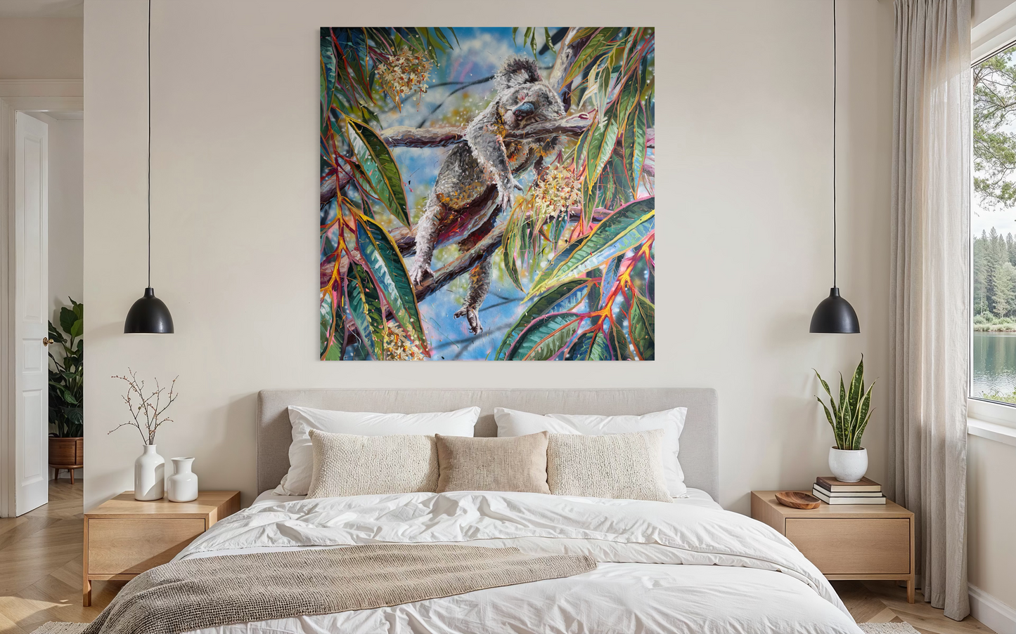 Sleepy Koala - Original Artwork