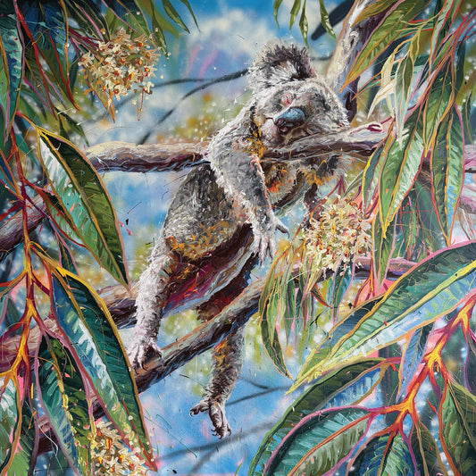 Sleepy Koala - Original Artwork