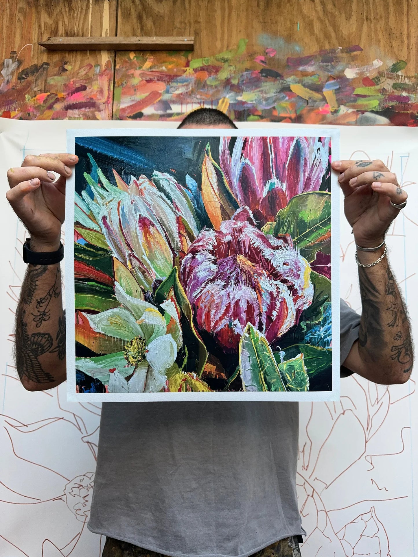 Here & Now - Giclée Print