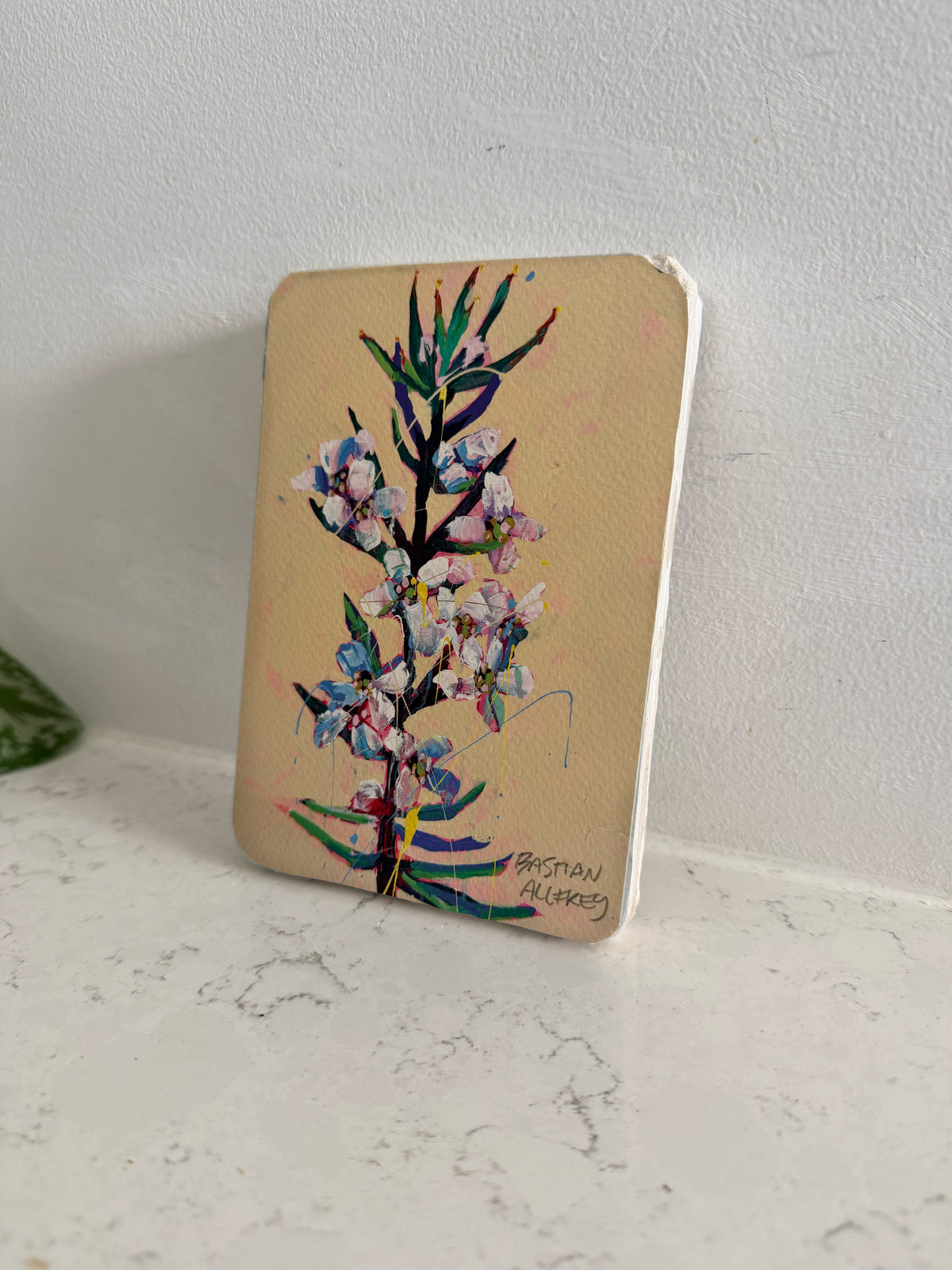 Zieria - Hand Embellished Tile