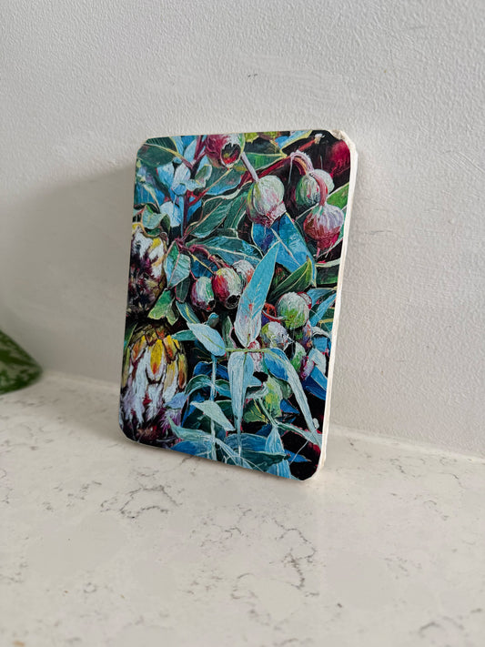 All At Once - Hand Embellished Tile